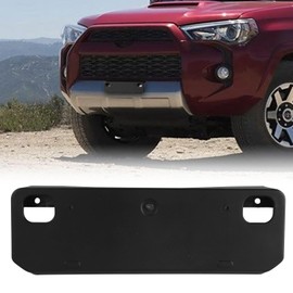 License Plate Frame Compatible with 4Runner 2010-2024 Front Bumper License Plate Bracket Holder Replace 5211435040 TO1068130