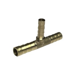 Mvated 8mm 8mm 6mm Hose Barb Tee Brass Pipe 3 Way T Fitting For Gas Fuel Water
