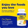 Enzymedica Digest Complete Enzimas Masticables 60 Tabs Naranja