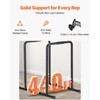 VEVOR Dip Bar, 31 to 35 Inch Height Adjustable, 440LBS
