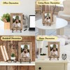 DOIUCRO Couple Picture Frame Love Picture Frame, 4x6 Wooden Frame