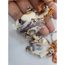 Unbranded LOT OF 12 UNIQUE STONELIKE  TURLE KEY CHAIN RING CARS TRUCKS SOUVENIRS Holder