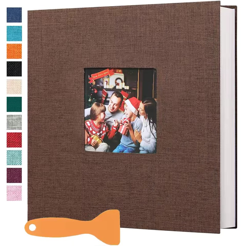 Self-Adhesive Photo Album 20 Sheets 40 Pages for Family and