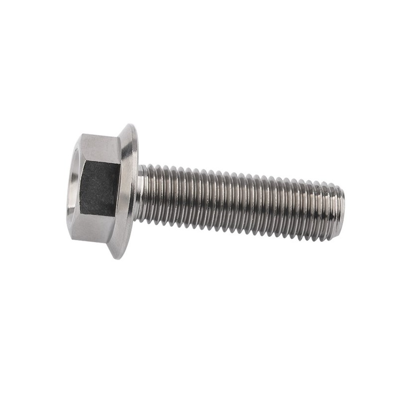 Dingtai Titanium Flange Bolt M8x20 25 30 35 40 45