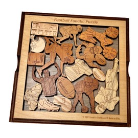 Football Fanatic Puzzle - Artistic and challenging Brain Teaser