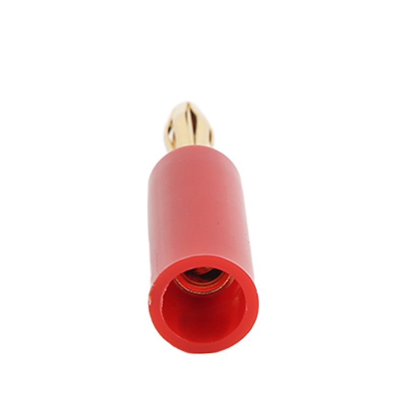 10PCS Banana Plugs 4mm Audio Jack Connector Solderless Six Blade