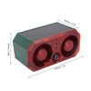 Outdoor Solar Motion Sensor Alarm Waterproof 13 Sounds Dog Barking