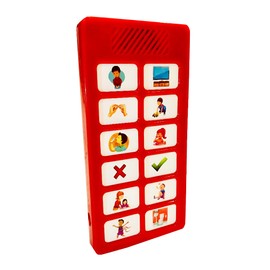 Tiny Talker Too - Special Supplies AAC Communication Device | Communication Device for Non-Verbal Children, Adults, and More. | 12 Button Design | Record Your own Voice and Sounds |