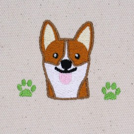 Dog Walking Bag, 2-Way, Corgi, Neatly Store Necessary Goods