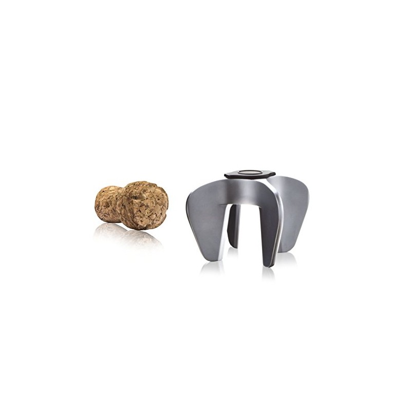 Vacu Vin 68615606 Champagne Opener, Stainless Steel