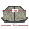 RedCap Motorcycle Brake Pads Rear Set Rover 200 300 Raven