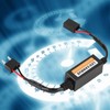 2Pcs LED Canbus Headlight Decoder Device PVC Material Anti-Flicker Resistors