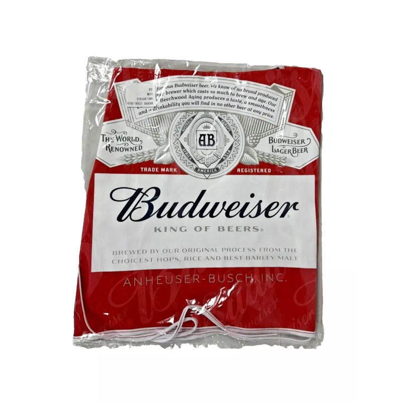Budweiser King of Beers Barbeque Grilling Apron Red New
