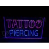 JYSW Bar Neon Light Sign Tattoo Piercing Text Art Lamp