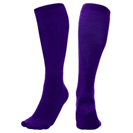 CHAMPRO Multi-Sport Socks, Single Pair, Adult Medium, Purple