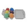 Bright Ideas PK06 Egg Shaped Chalks, Bright Coloured Playground Chalk