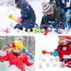 SOETDERT Snowball Pliers, Pack of 6 Snowball Shaper, Cartoon Snowball