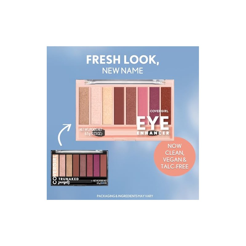 CoverGirl Paleta de Sombras TrunNked