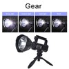 P50 LED Searchlight Smart Power Display Super Bright Handheld Spotlights