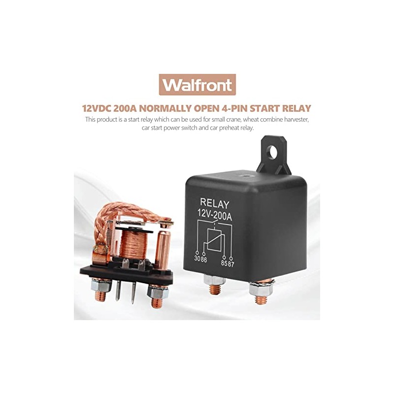 Starter Relay WM686 12VDC 200A 4 Pin ON Off Car