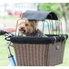 Travelin K9 Pet-Pilot MAX Wicker Bike Basket for Dogs/Cats -