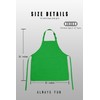 H.BETTER Kid Apron Adjustable Strap with 2 Pockets Painting Cooking