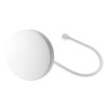 Decorative Shower Curtain Hooks, Simple Modern Style Round Flat-Back Button