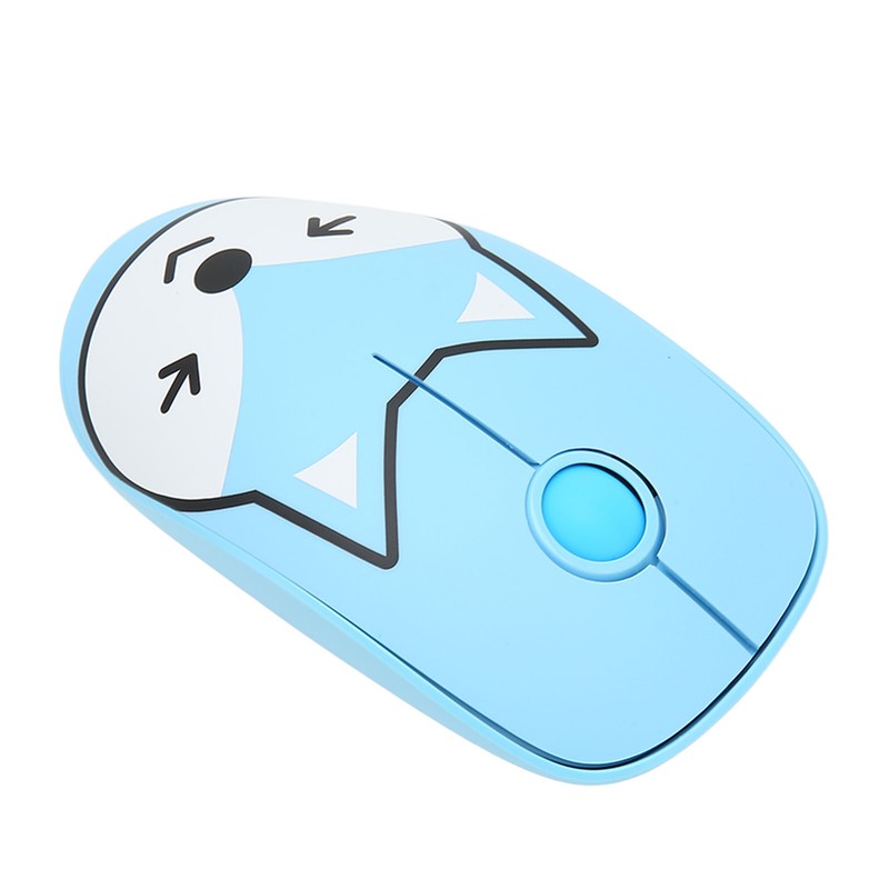 Wireless Mouse Mute Cute Cartoon Style 3 Smart Sleep Modes