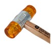 Dönges Non-rebound Soft Hammer with Painted Ash Handle, Diameter 27