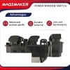 Magimaker 35750-TK4-A01 Master Power Window Switch Compatible with Acura TL