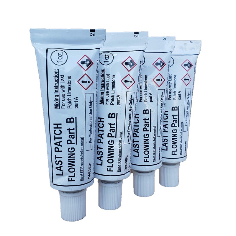 Bonstone Last Patch Limestone Repair Kit Quart Size with 4