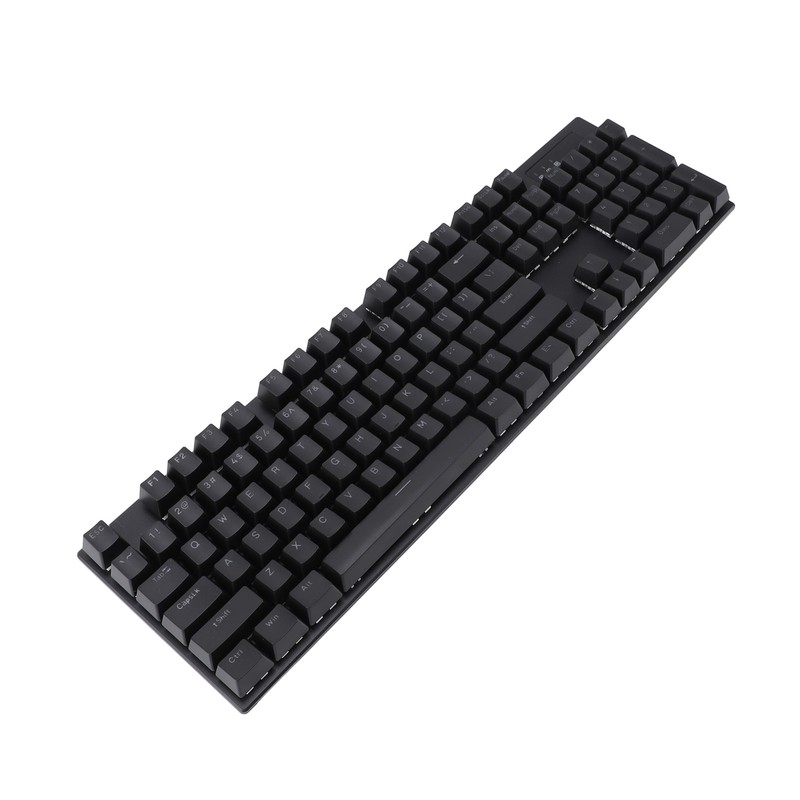 Wired Mechanical Keyboard 104 Keys Blue Switch with 8 Kinds