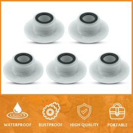 HAISHINE 5 Pieces Oil Pump Worm Gear Kit for Chinese Accessories 4500 5200 5800 45cc 52cc 58cc Accessories