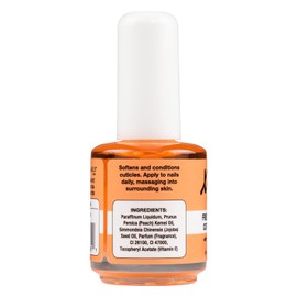 Xtreme Nail Cuticle Oil - Hydrating, Scented Oil for Radiant Cosmetic Nail - Replenishes & Softens Cuticles - Vitamin E Infused - Fresh Peach, 5oz