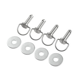 TCMI Harley Saddlebag Mounting Pin Bolts, Motorcycle Saddle Bag Fasteners Pins for Harley Davidson Touring Softail Road King Electra Street Glide all year