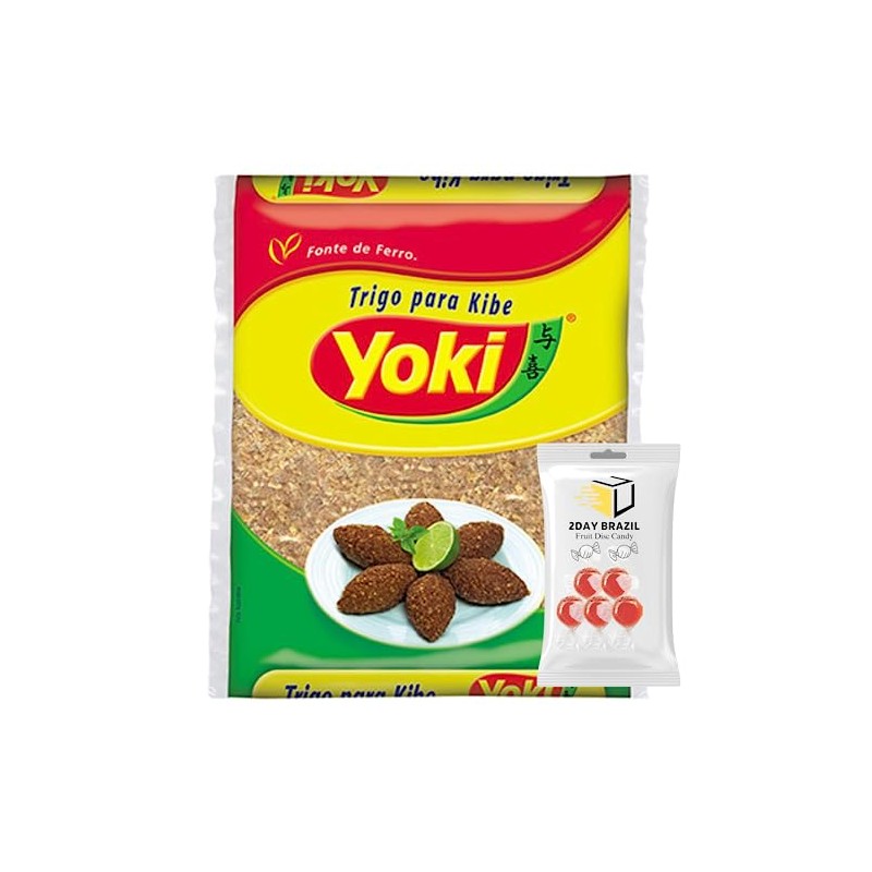 Yoki Wheat Bulgur Kibe Trigo Para Kibe 500g 17.6oz 2DAY