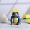 Resin Sea Turtle Sponge Holder for Kitchen Sink, Compact Sink