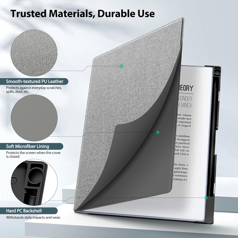 TiMOVO Case Compatible for Remarkable 2 Tablet, Slim Lightweight Stand