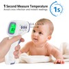Digital Thermometer for Adults and Kids, No Touch Forehead Thermometer