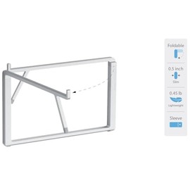 Rain Design 10084 mBar Pro+ Foldable Laptop Stand - Silver