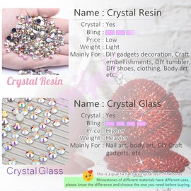 qiipii 1280PCS 6mm Emerald Green Resin Crystal Rhinestones for Crafts Dark Green Flatback Rhinestones Bulk SS30 Non-Hotfix Stones Diamonds Crystals Gems for Face Eyes Tumblers DIY Crafts Decoration