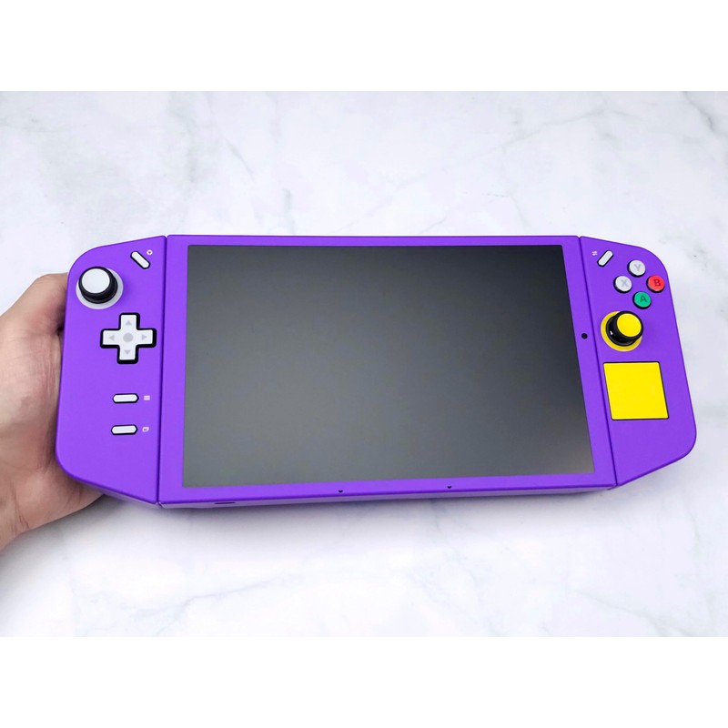 Legion Go Skin, Game Purple Cube Edition, Full Wrapping Matte
