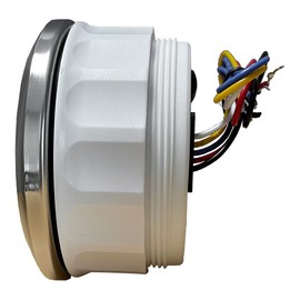 ELING 4-in-1 Waterproof Digital Multi-Functional Tachometer Voltmeter Oil Pressure Water Temp Gauge 9-32V for Car Motorcycle Tractor Truck 85mm