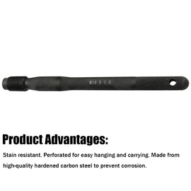 JNNJ Wheel Alignment Pin, Wheel Mounting Aid Tire Rim Change Tool, Universal Wheel Stud Pilot Pin, Steel Hanger Rim Stud Pilot Pin Guide Studs for Changing Tires on Cars with Lug Bolts(M14x1.5)