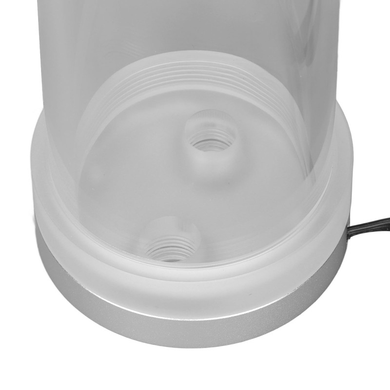 Water Cooling Tank Transparency 210mm Cylinder Temperature Display Reservoir Water