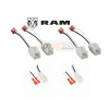 Metra Dash, Front & Rear Speaker upgrade Harness for Dodge/