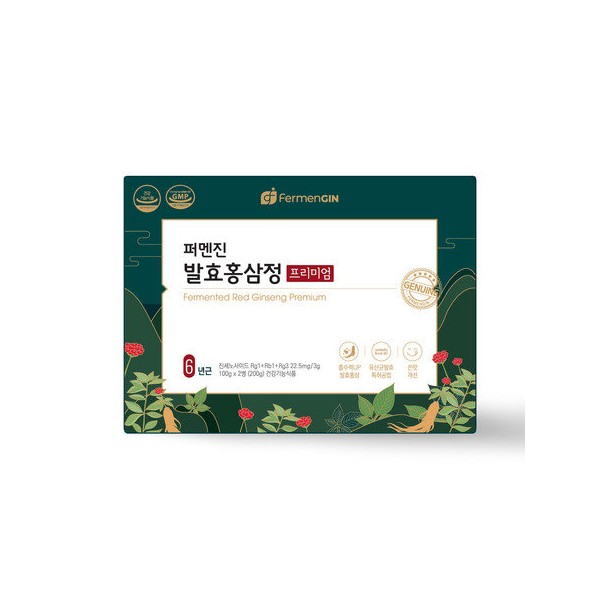 Fermengene Fermented Red Ginseng Extract-Premium 200g / 퍼멘진 발효홍삼정-프리미엄 200g