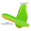 Happystep Deodorizing Insole, Shock Absorbing (Relaxation), Sweat Absorbing Insole (L