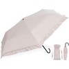 Classic Frill Parasol, Ultra Lightweight Folding Umbrella, 100% UV Protection