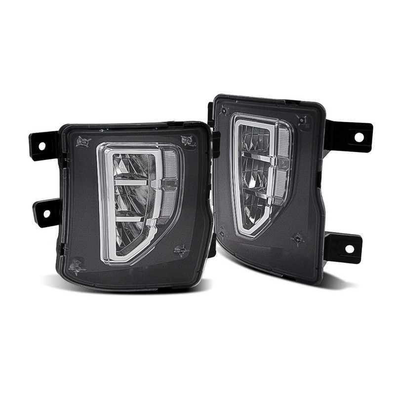 Tecoom LED Fog Lights with Daytime Running Lamps Assembly Kit